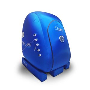XLT MC4500 HYPERBARIC VERTICAL OXYGEN CHAMBER WHEEL CHAIR READY 1.3 ATA