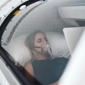 A Woman in hyperbaric