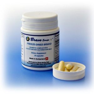 Bravo Super Probiotic Concentrate 30 capsules 300 Strains2