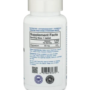 Rejuvenation Hydrogen Water Tablets 4 ppm H2 3
