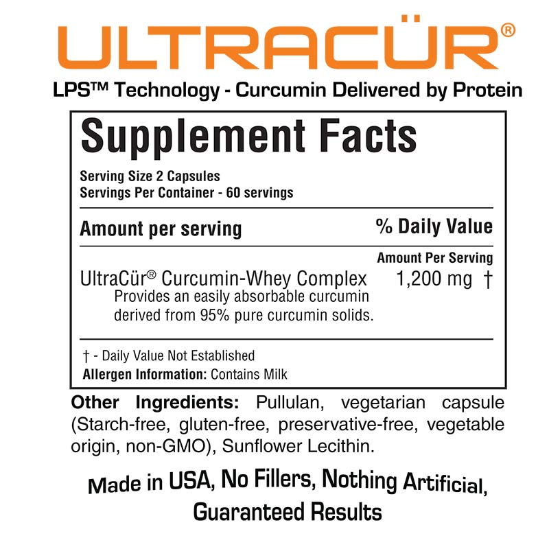 ULTRACUR UltraBioavailable Curcumin Ultracur 120 Caps4