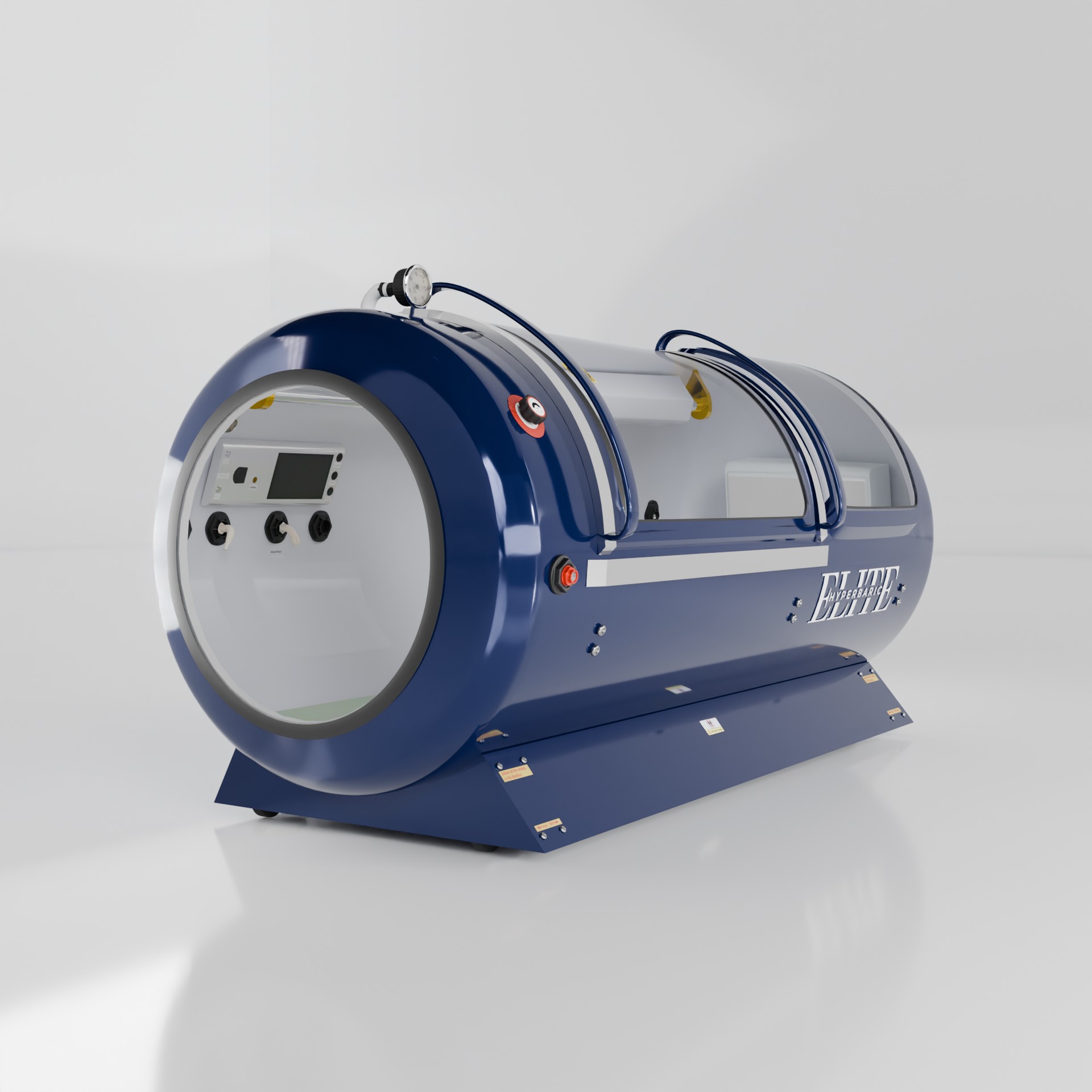 40D Elite Hyperbaric Oxygen Chamber Oxygen Health Systems Blue 2