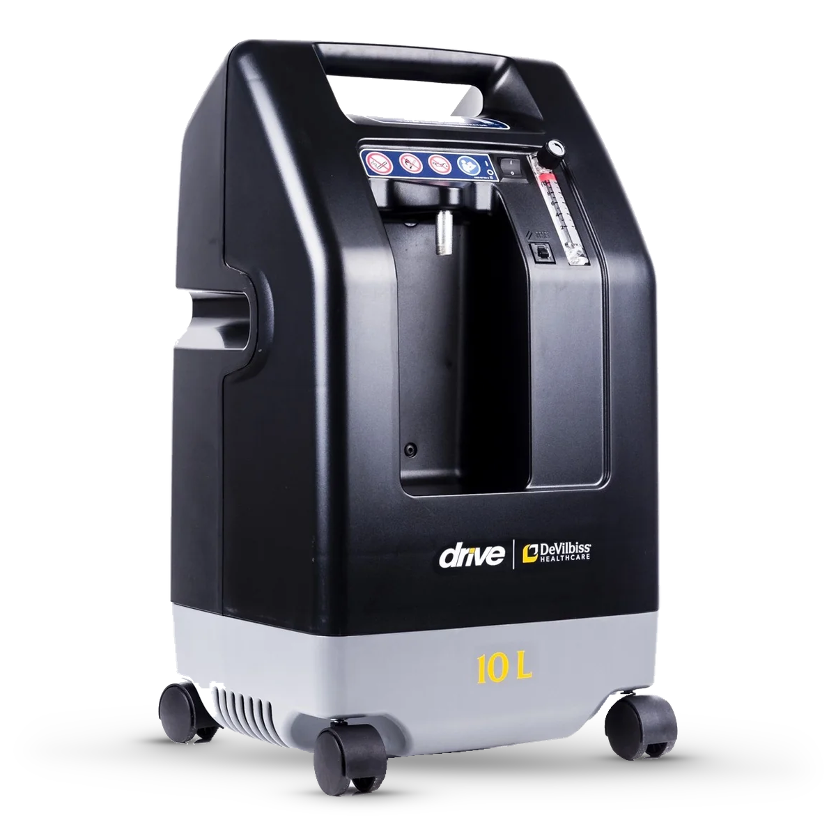 devilbiss-10-liter-oxygen-concentrator-angle-left