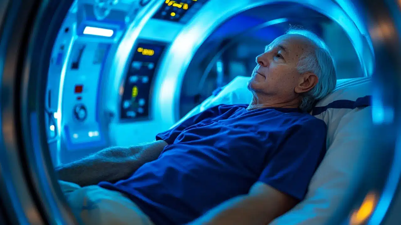 1 How long can you stay in a hyperbaric chamber