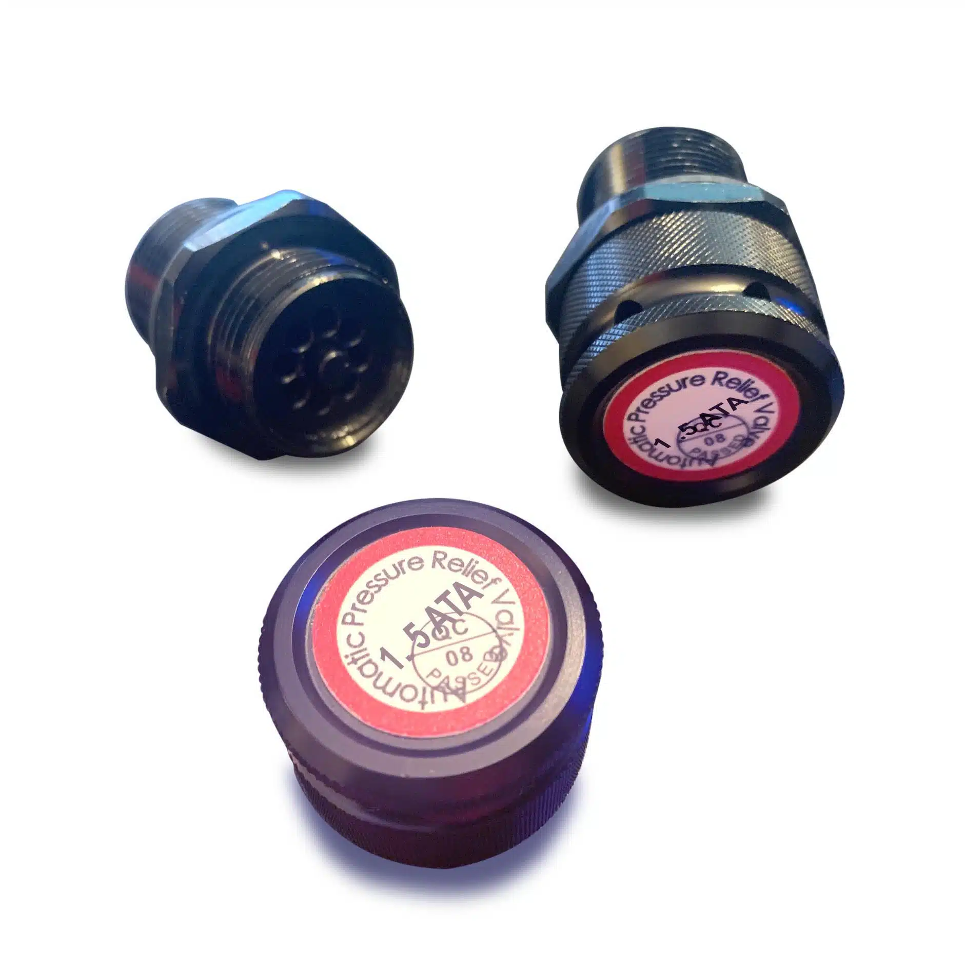 Silent pressure release valve 1.5 ata