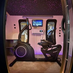 Exercise Ready interior with spin bike1