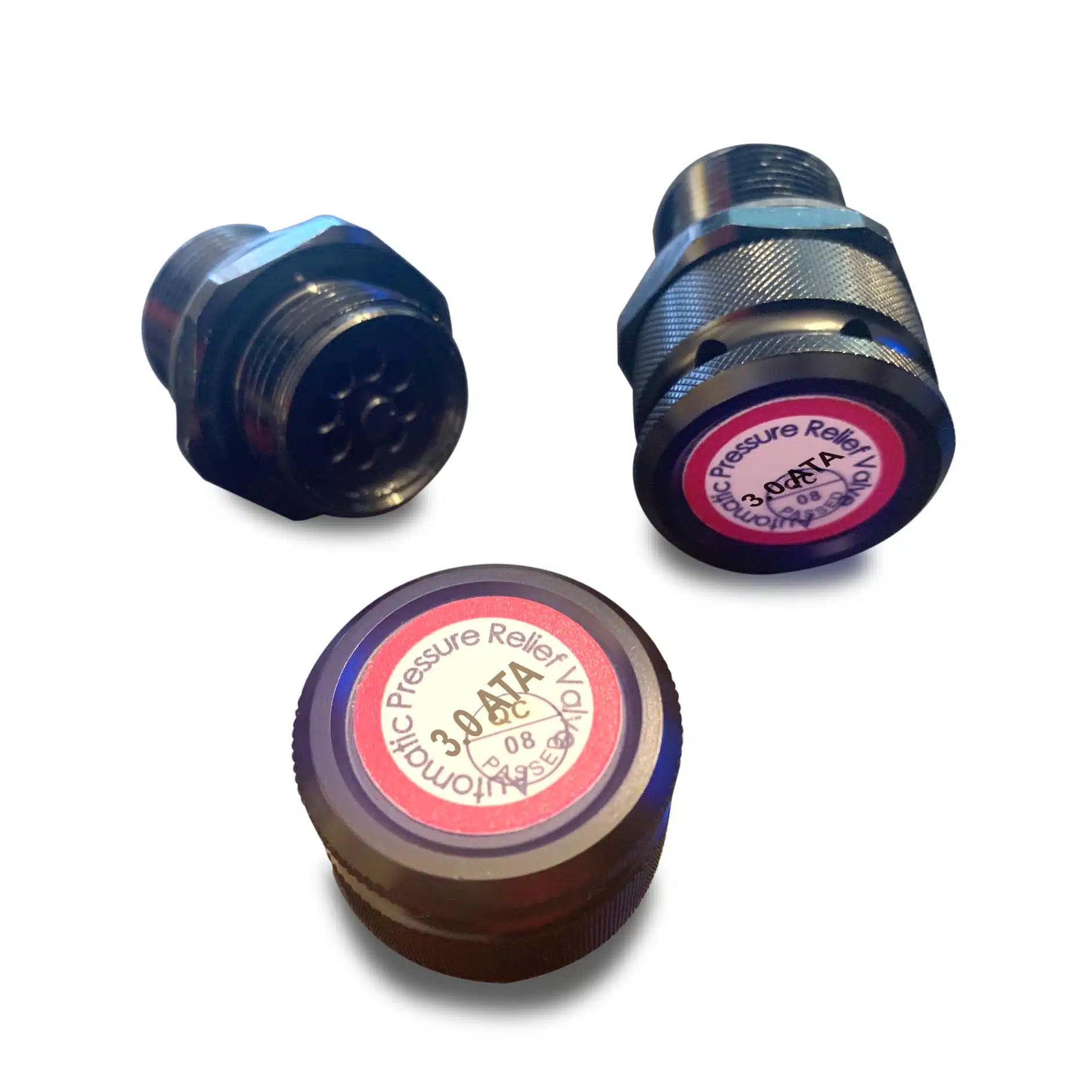 Silent pressure release valve 3.0 ata