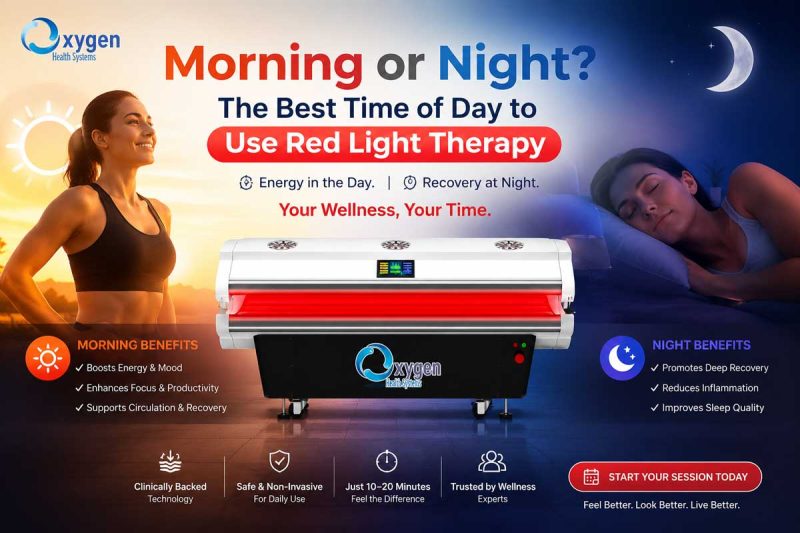 Morning or Night The Best Time of Day to Use Red Light Therapy