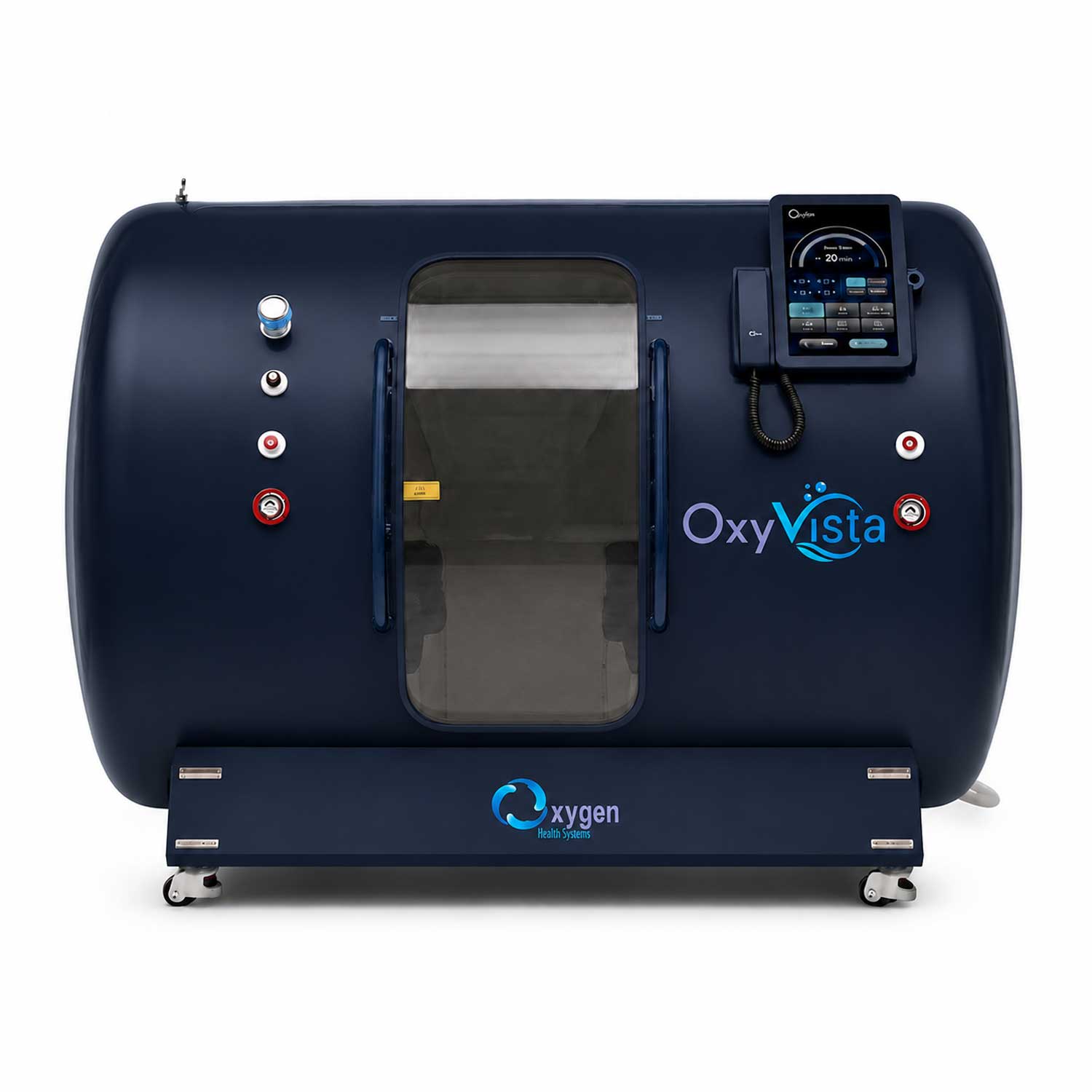 Oxyvista Hyperbaric Chamber Front Navy Blue 1x1