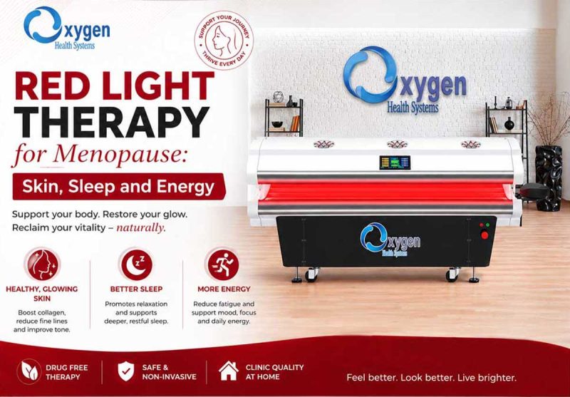 Red Light Therapy for Menopause Skin Sleep and Energy