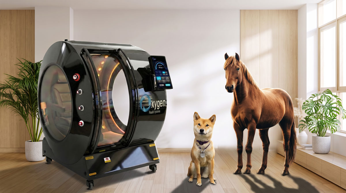 Why Elite Racehorses and Champion Dogs Are Climbing Into Oxygen Chambers