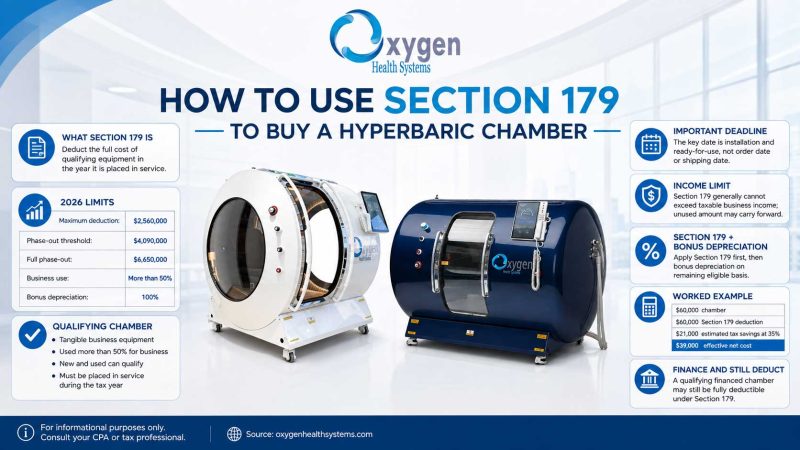 How To Use Section 179 To Buy A Hyperbaric Chamber