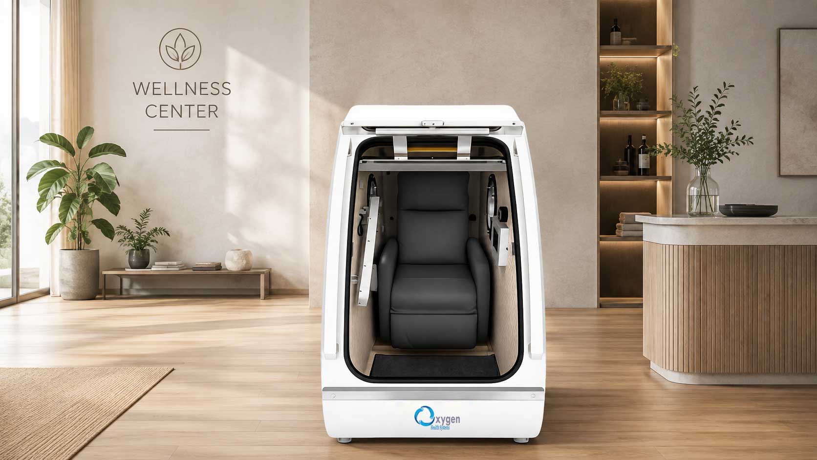 Vertex hardShell Hyperbaric Oxygen Chamber wellness Center 3