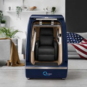 Vertext HardShell Hyperbaric Chamber Deep Navy Blue Room1