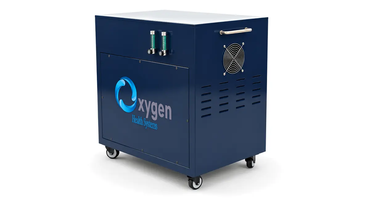 lpm oxygen concentrator blue x