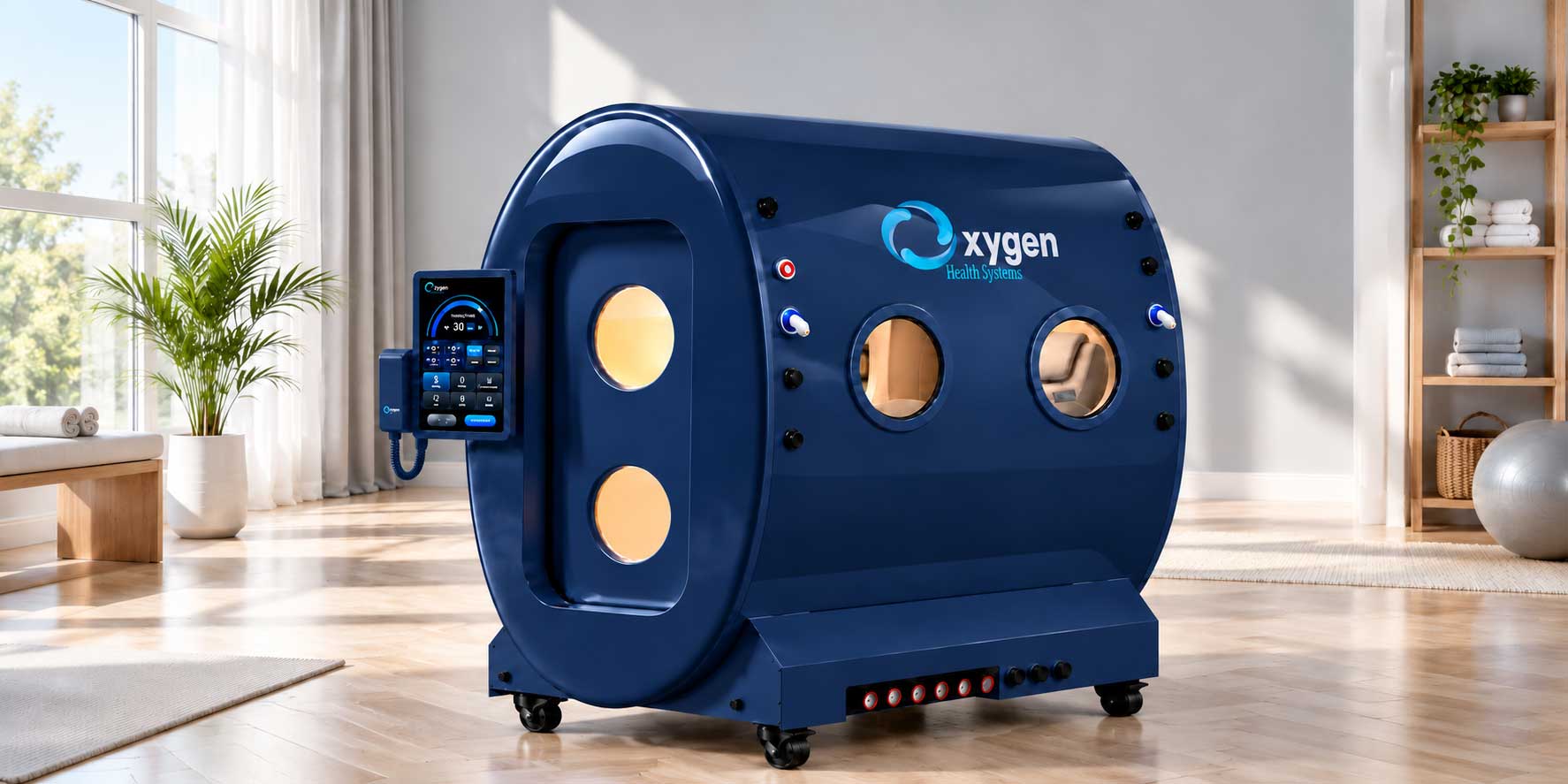 XLSD Hardshell Vertical Chamber Navy Blue Wellness