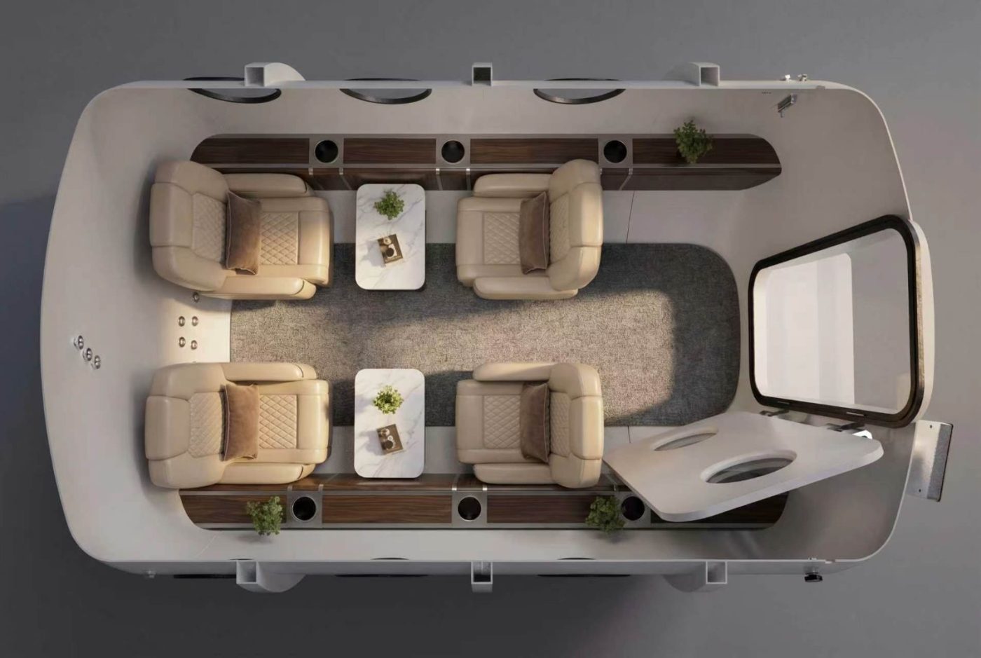 m interior topdown