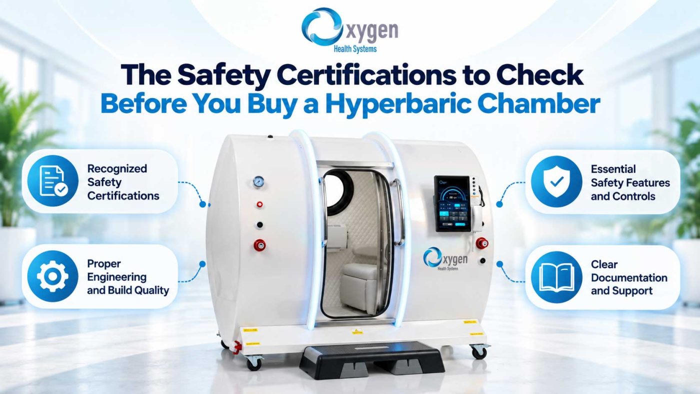 The Safety Certifications to Check Before You Buy a Hyperbaric Chamber